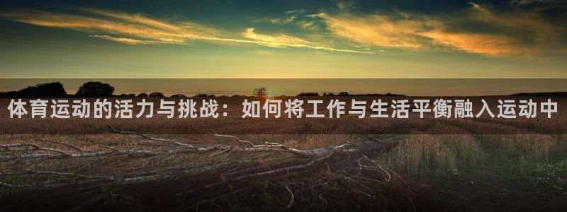 乐视体育女记者：体育运动的活力与挑战：如何将工作与生活平衡融入运动中